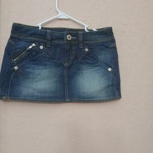 DKNY Mini Denim Skirt Juniors size 3